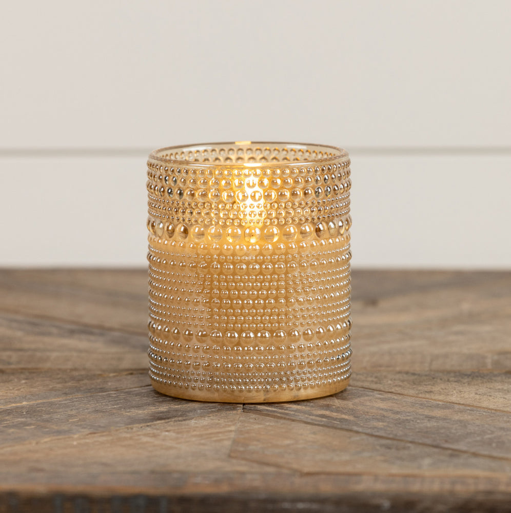 Champagne Glass 3D Flame Candle