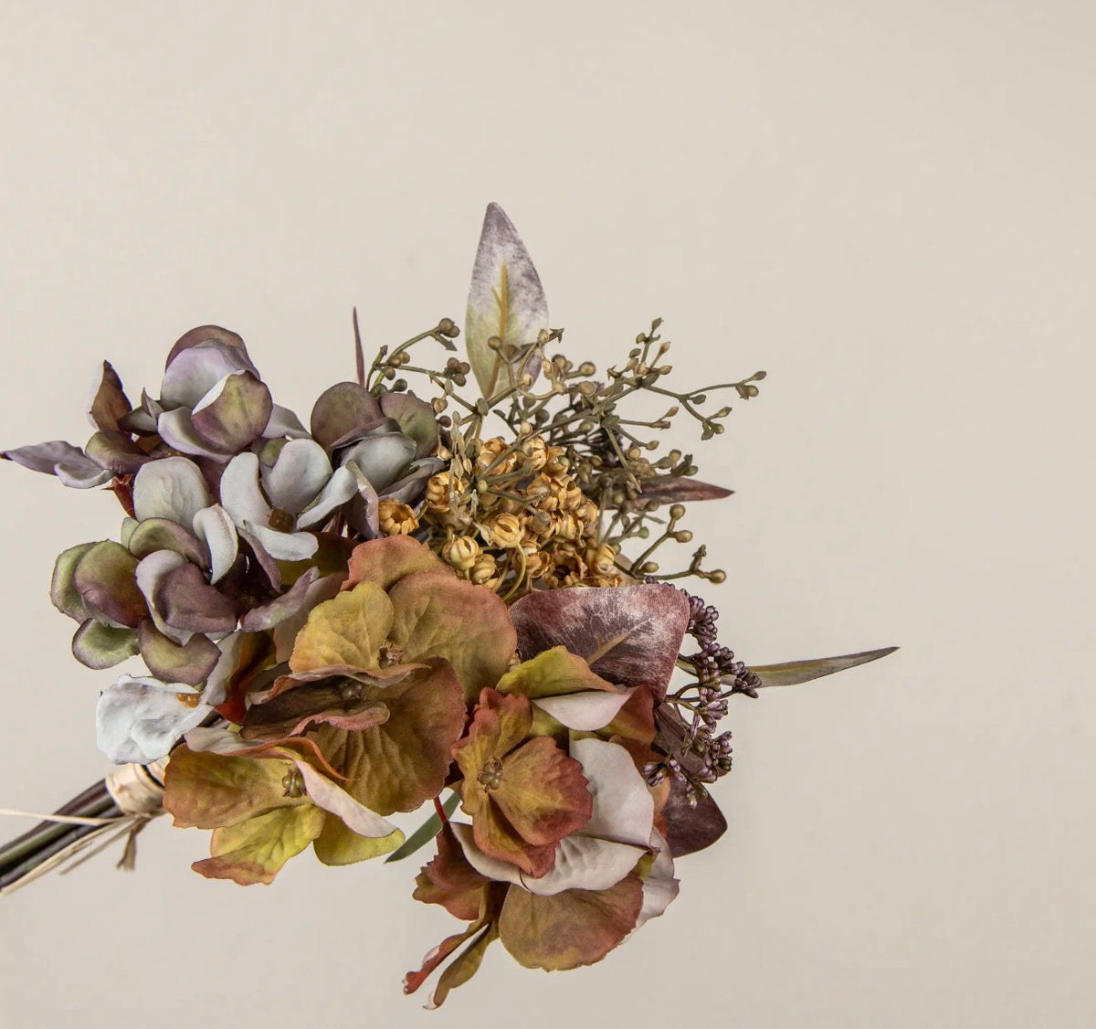 14” Purple Peony, Hydrangea, and Baby’s Breath Bouquet