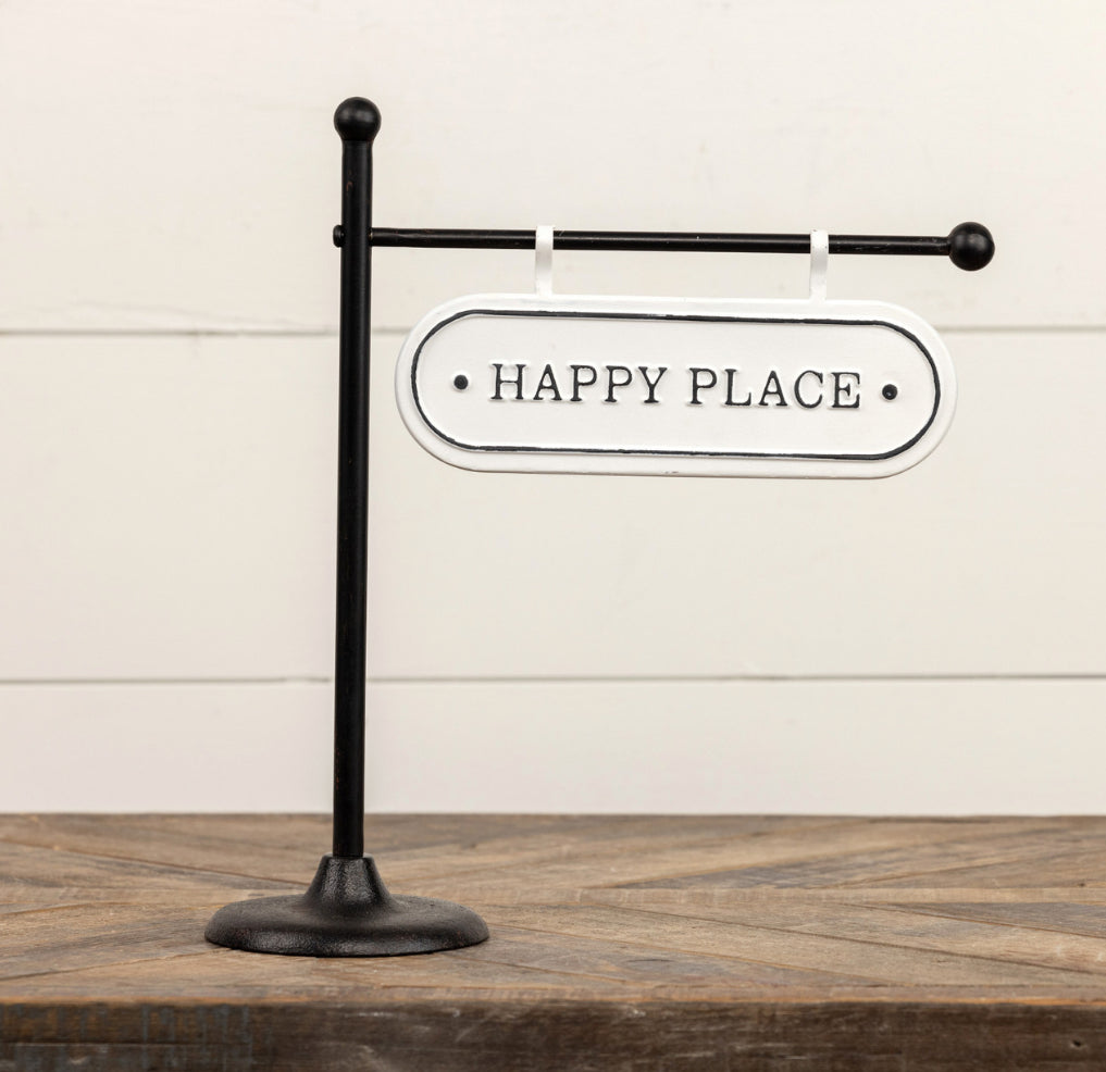 Happy Place Sign