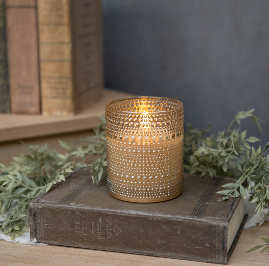 Champagne Glass 3D Flame Candle
