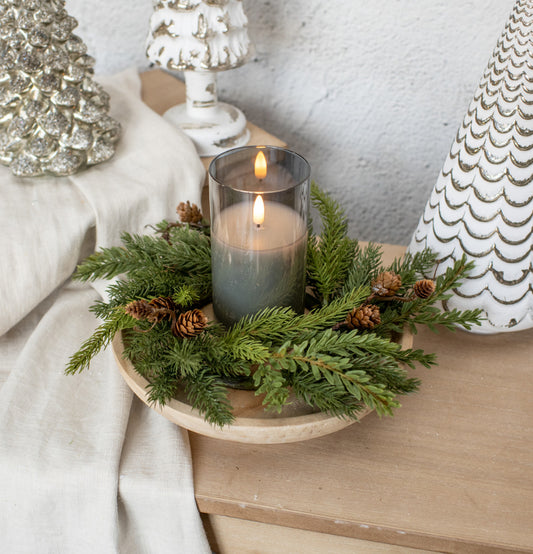 White Spruce Candle Ring