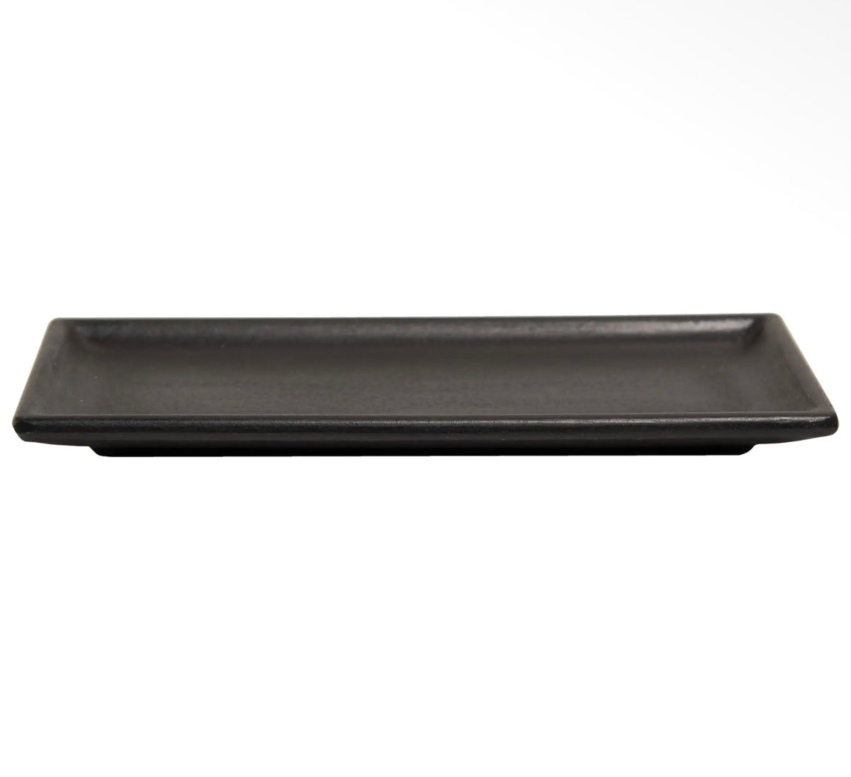Black Wooden Rectangular Tray 11”
